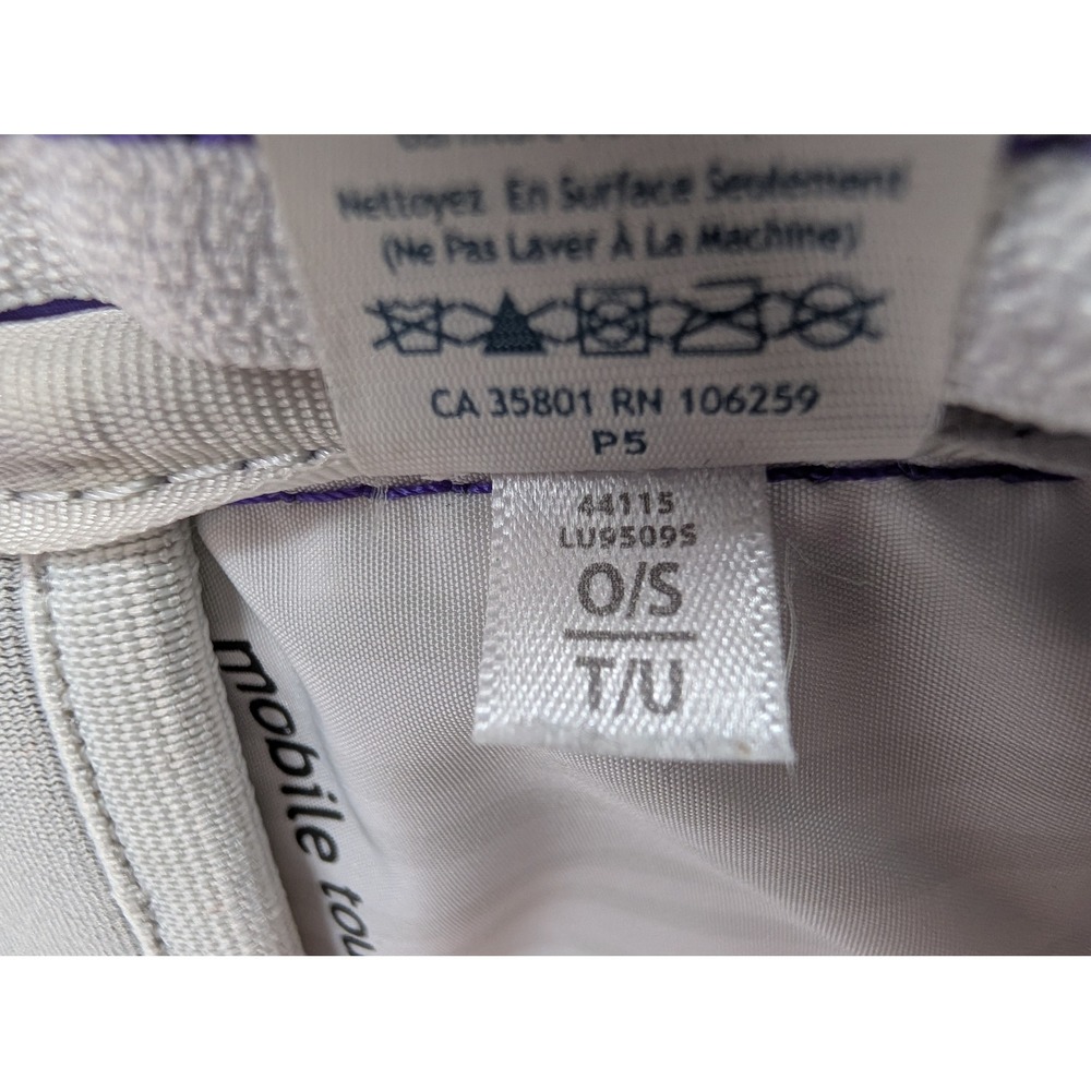 LULULEMON BACKPACK Run Like A Gazelle Purple Running Bag GYM Workout CINCH - Picture 8 of 8